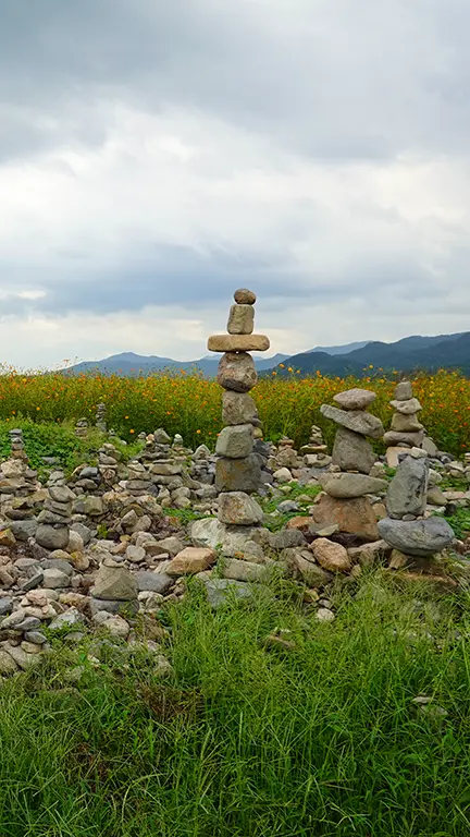 monumento de piedras