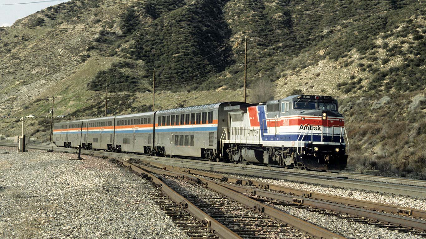 Utiliza el tren para llegar a Los Ángeles con Amtrak