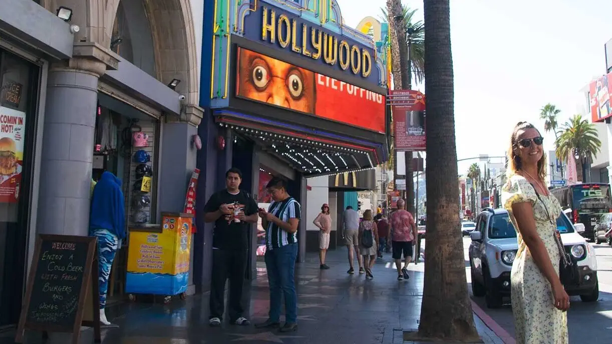 Zona del Paseo de la Fama