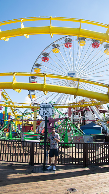 Parque de atracciones en Santa Mónica