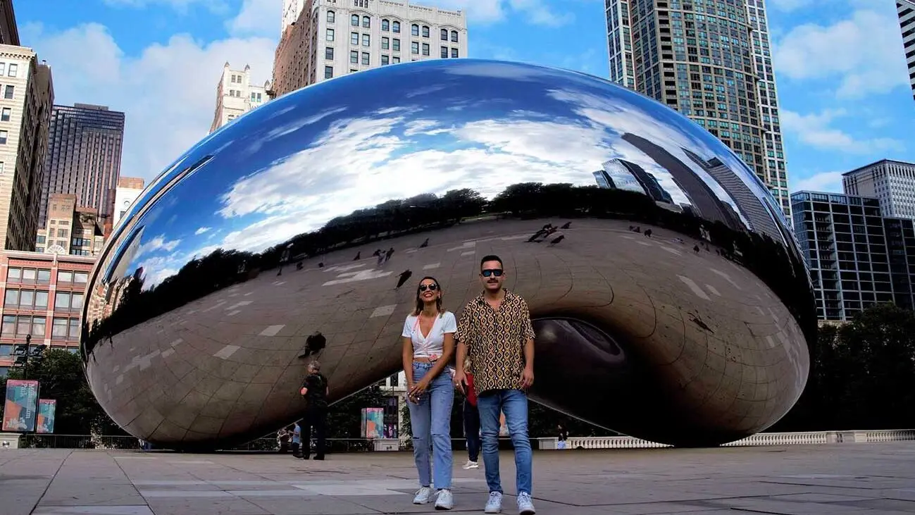 La famosa Haba plateada de Chicago