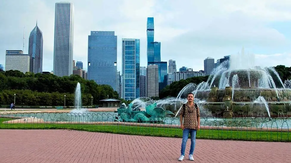 Fuente de Buckingham en Grant Park