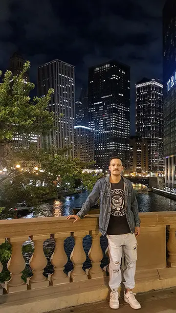 Chicago de noche es espectacular