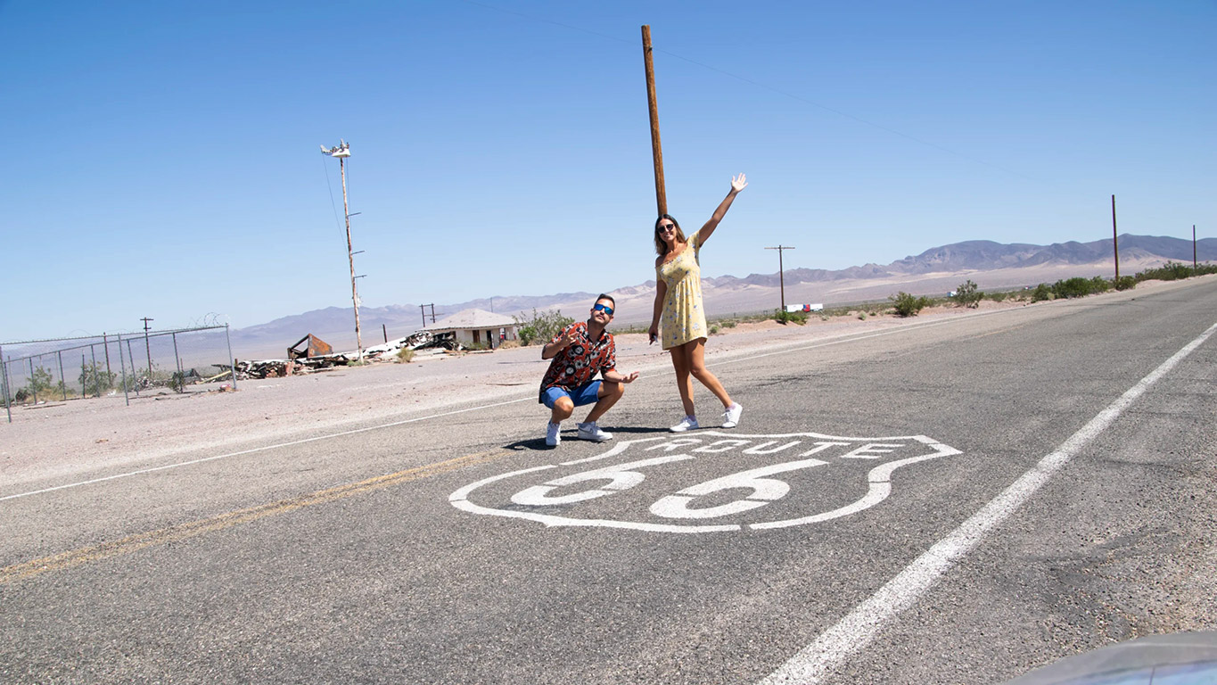 ruta 66 Las Vegas Palm Springs