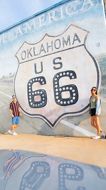 ruta 66 Oklahoma City a Amarillo