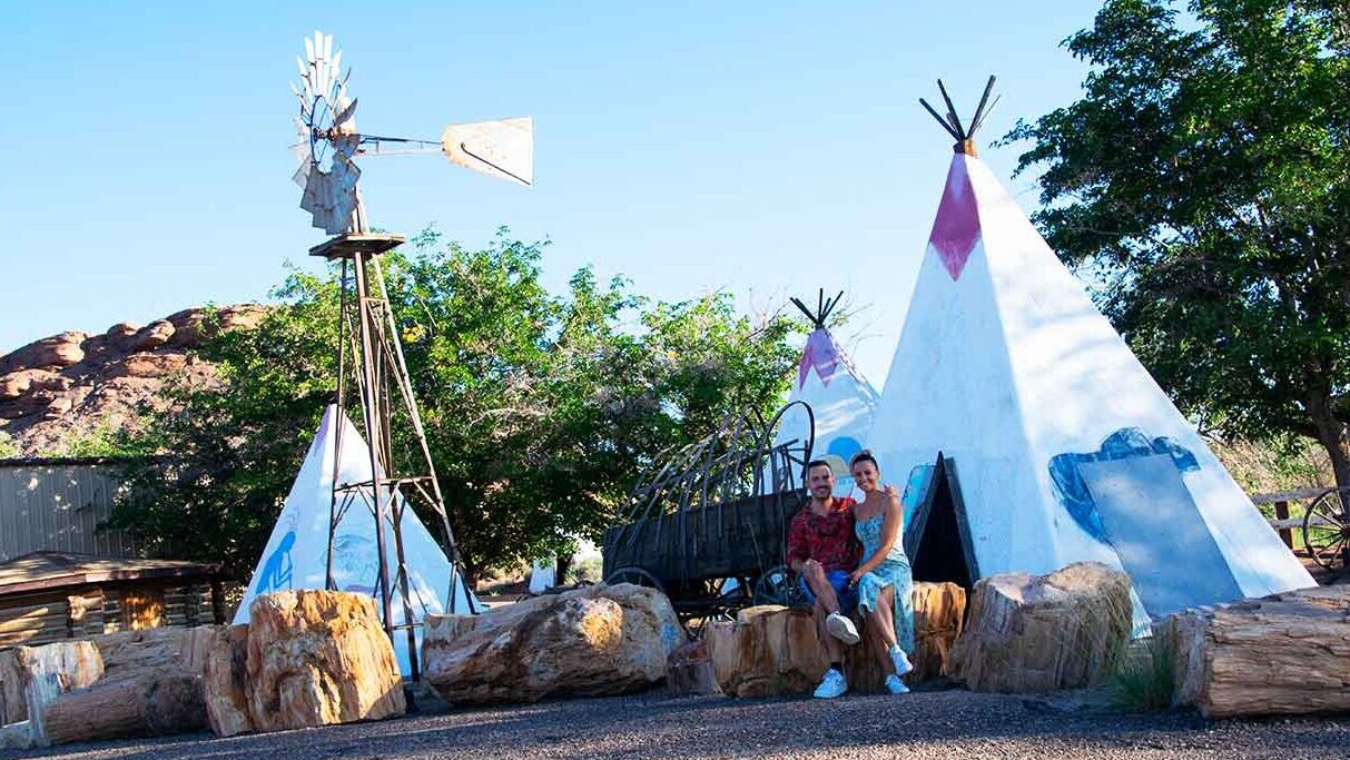 ruta 66 holbrook a las vegas Geronimo Trading Post