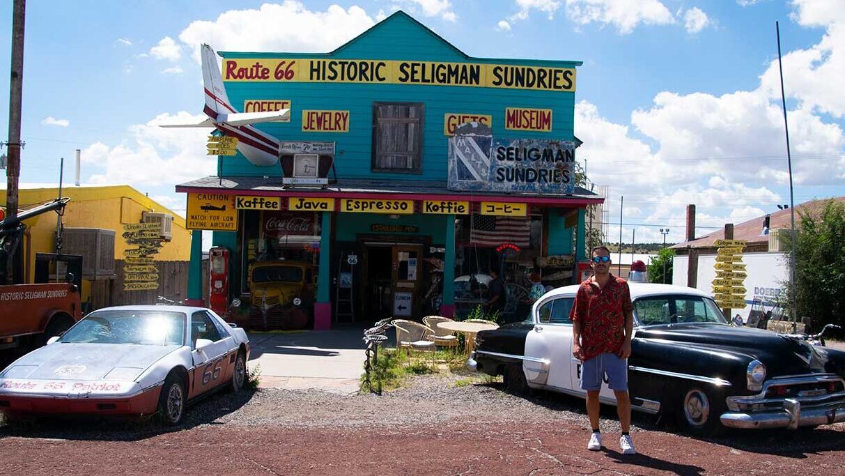 ruta 66 holbrook a las vegas Historic Seligman Sundries
