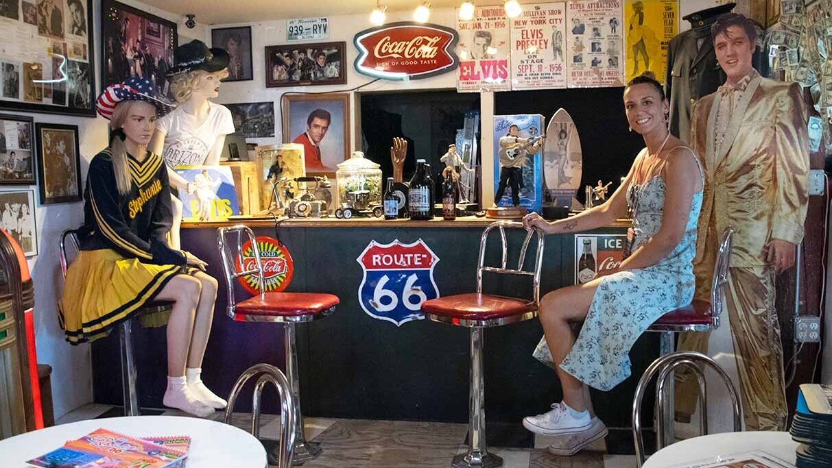 ruta 66 holbrook a las vegas Hackberry General Store