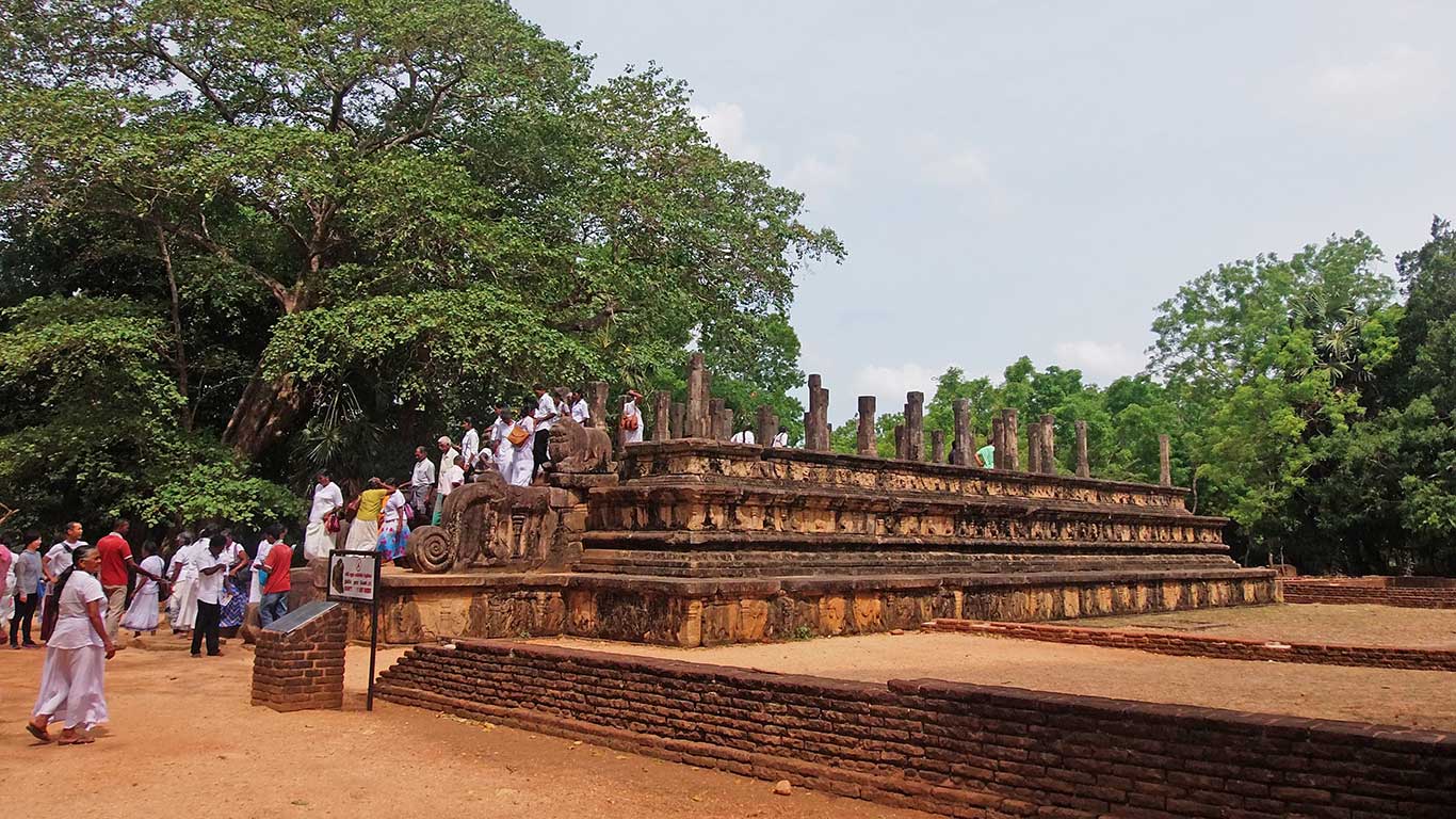 Cámara del Consejo del rey Maha Parakramabahu