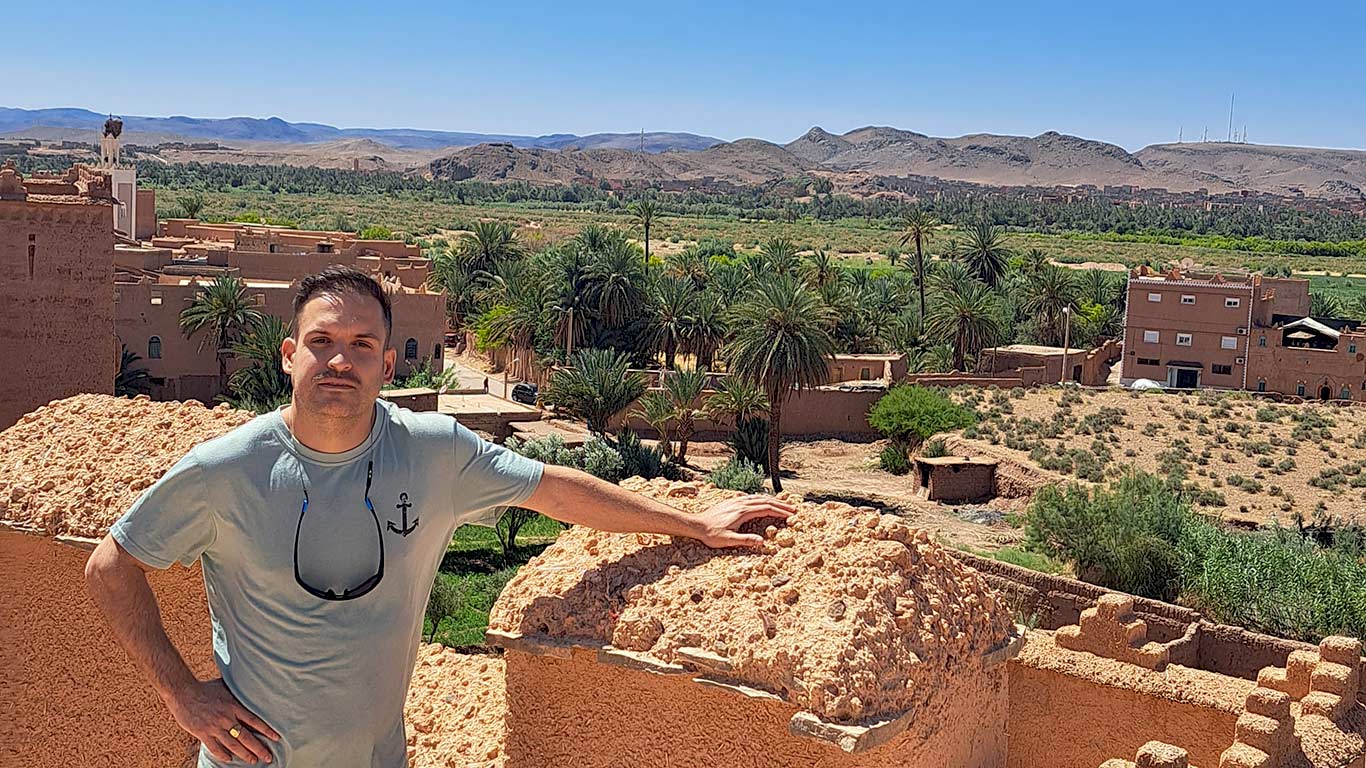 Las vistas de Ouarzazate