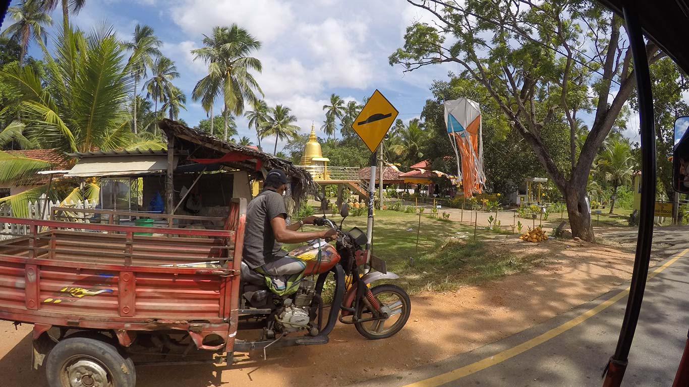 De camino a Anuradhapura