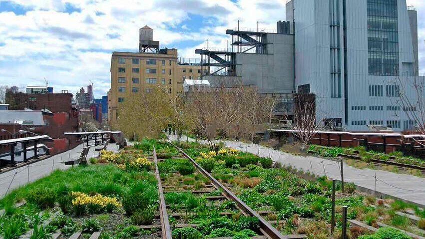 High Line, un parque en las alturas