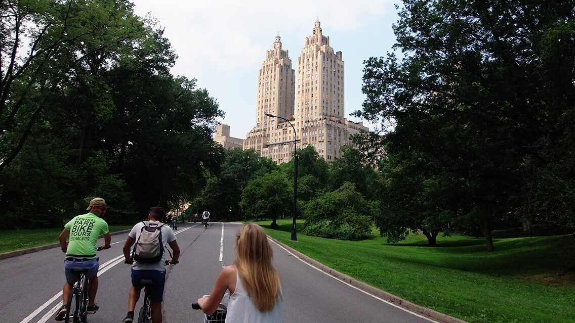 Pasear en bicicleta por Central Park