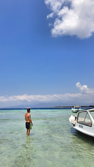 Aguas cristalinas y arena blanca de Gili Air