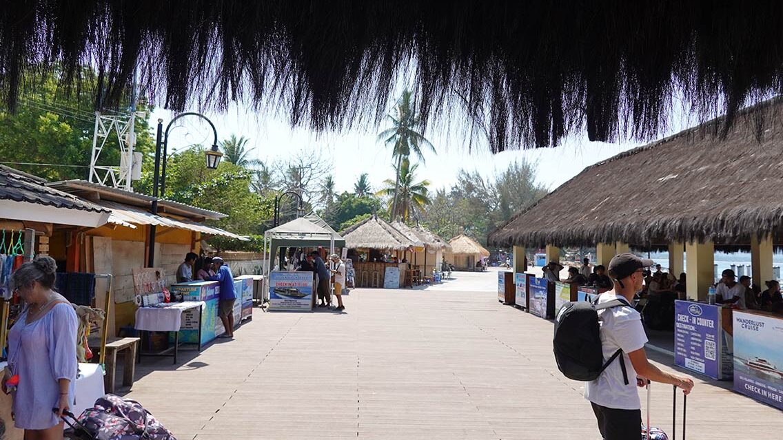 Puerto de las Islas Gili Air