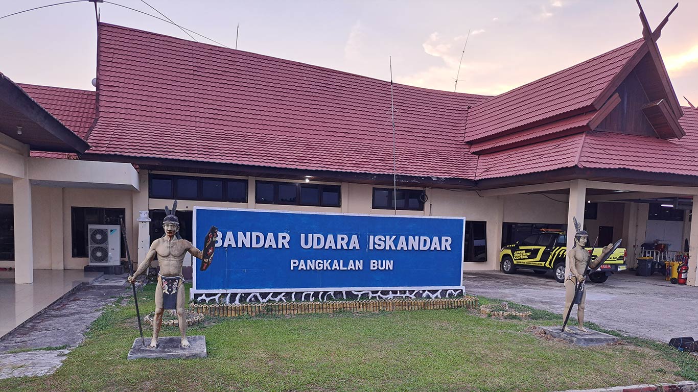 Llegarás al aeropuerto de Borneo