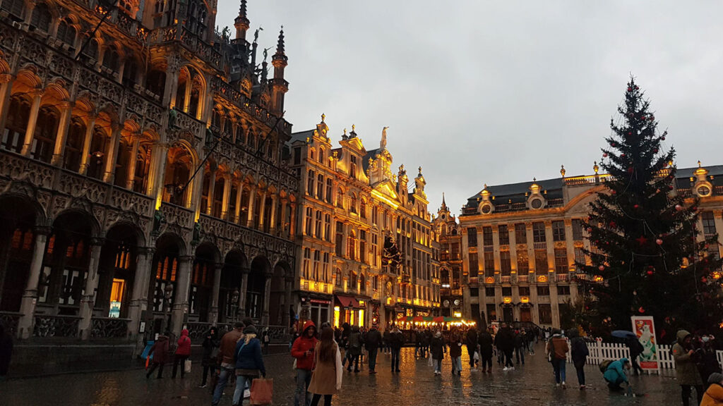 Bruselas en Navidad