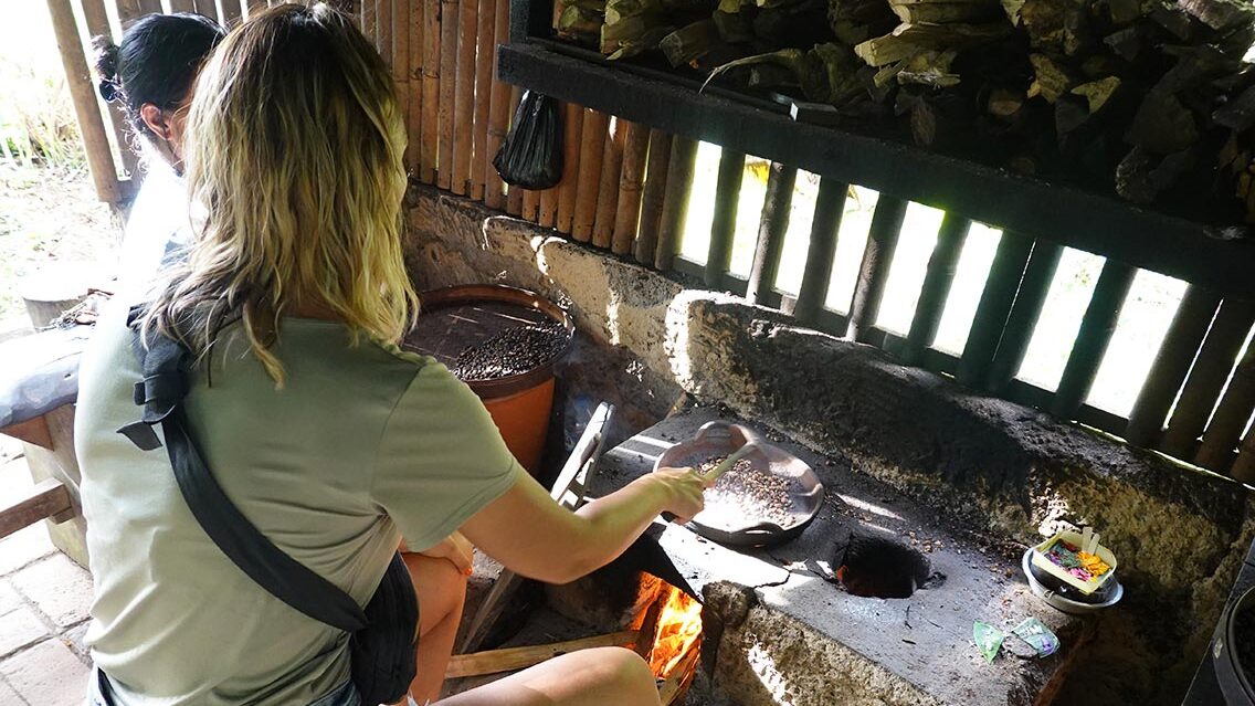 Jardines de café Bali CatPoo Chino, Satria Agrowisata