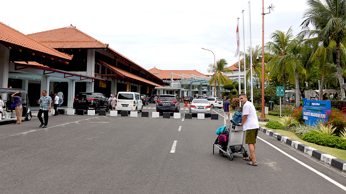 Llegada al aeropuerto de Bali