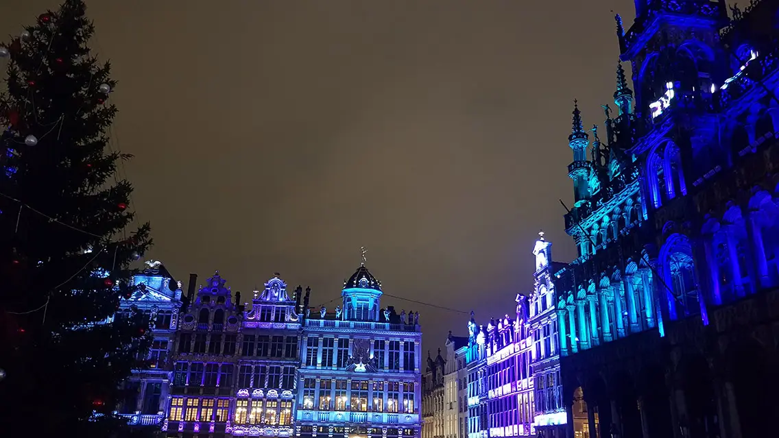 Bruselas en Navidad