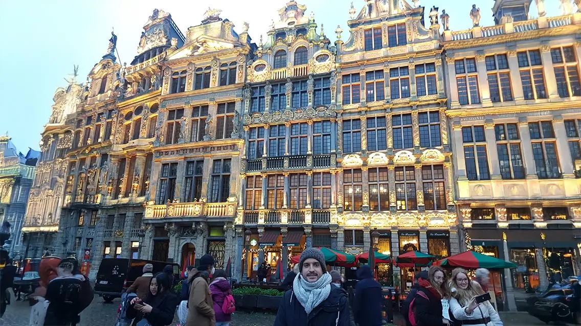 Bruselas en navidad
