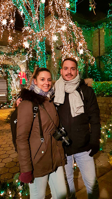 Luces Nueva York en Dyker Heighs