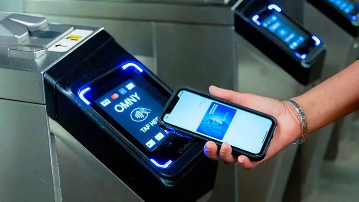 Sistema de pago Omny para el metro