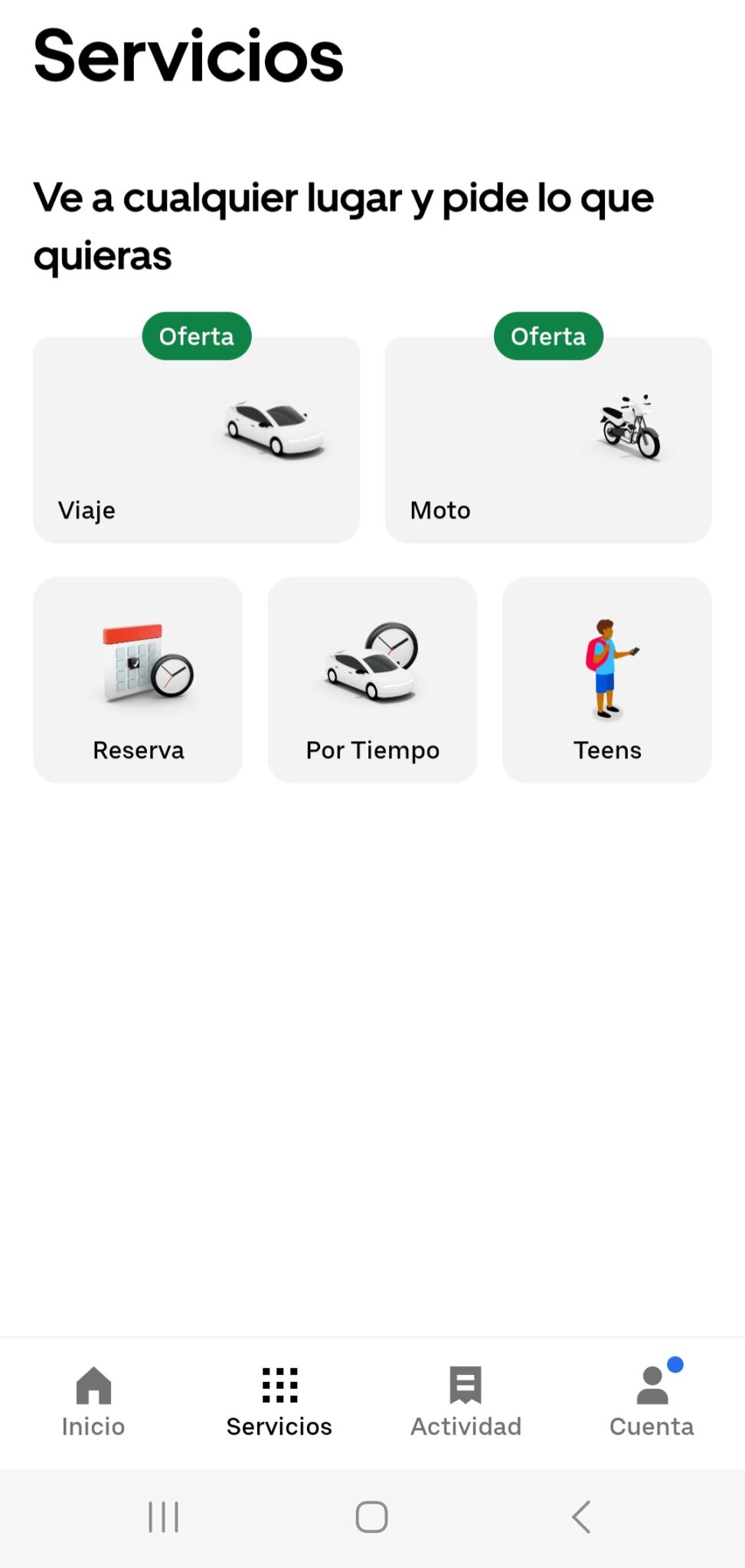 Desde la App puedes reservar tu traslado