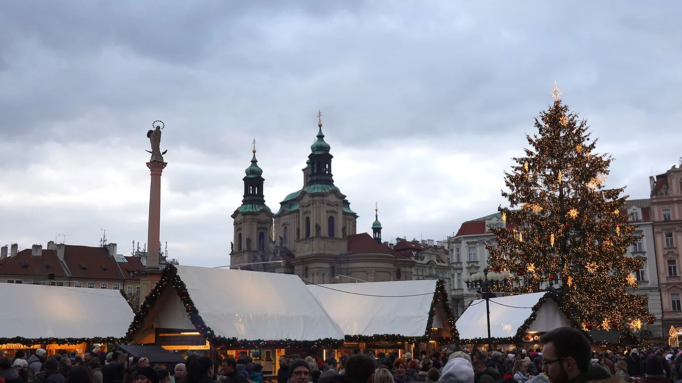 Praga en Navidad