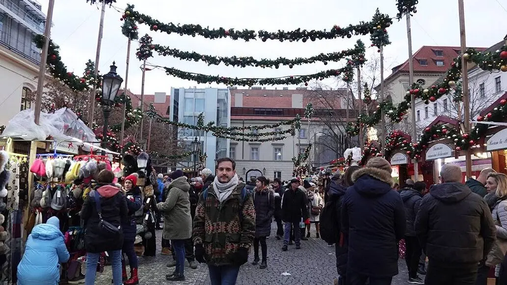 Mercado de Navidad de la Plaza Námêstí Republiky