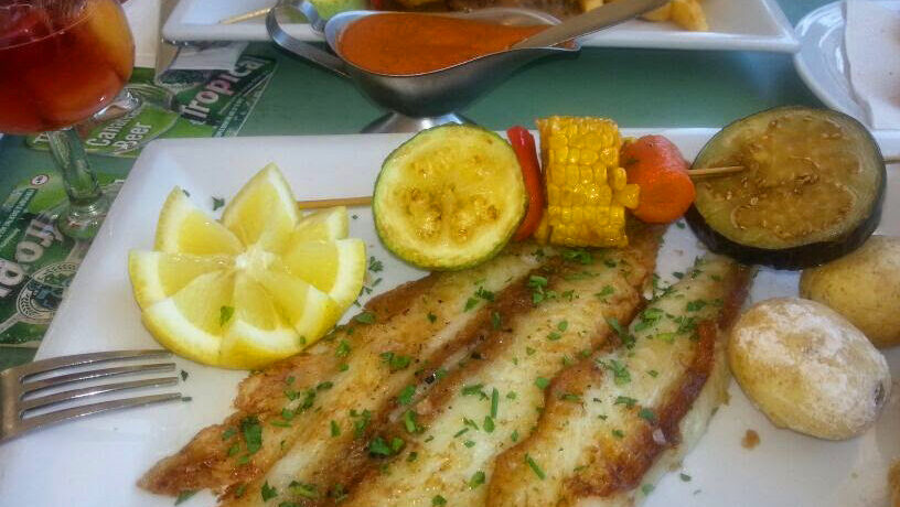 Plato de pescado