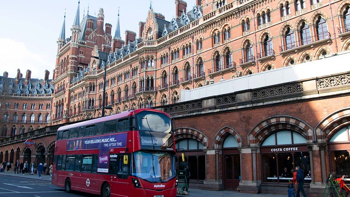 Fachada estación King's Cross