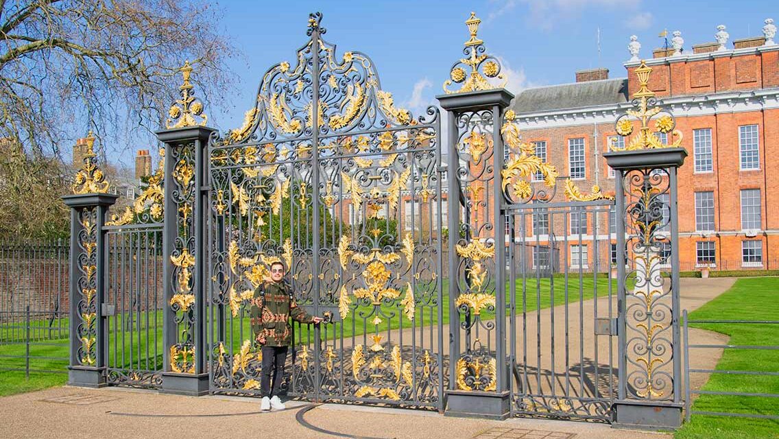 Entrada al Palacio de Kensington