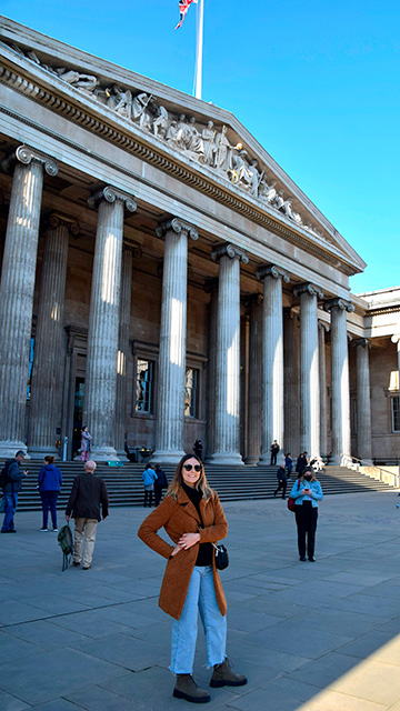 Entrada al Museo Británico