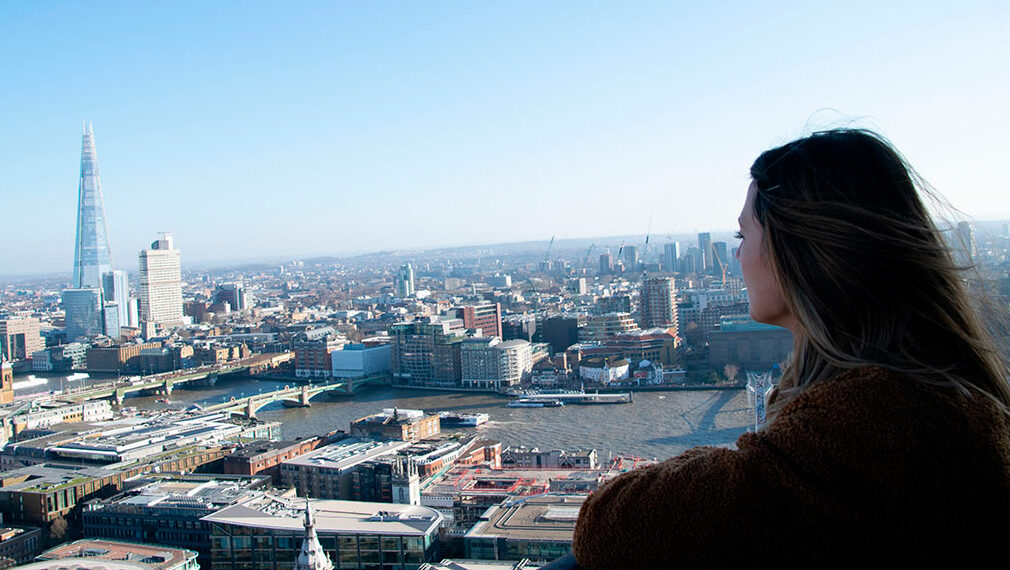 Vistas desde el mirador Shard
