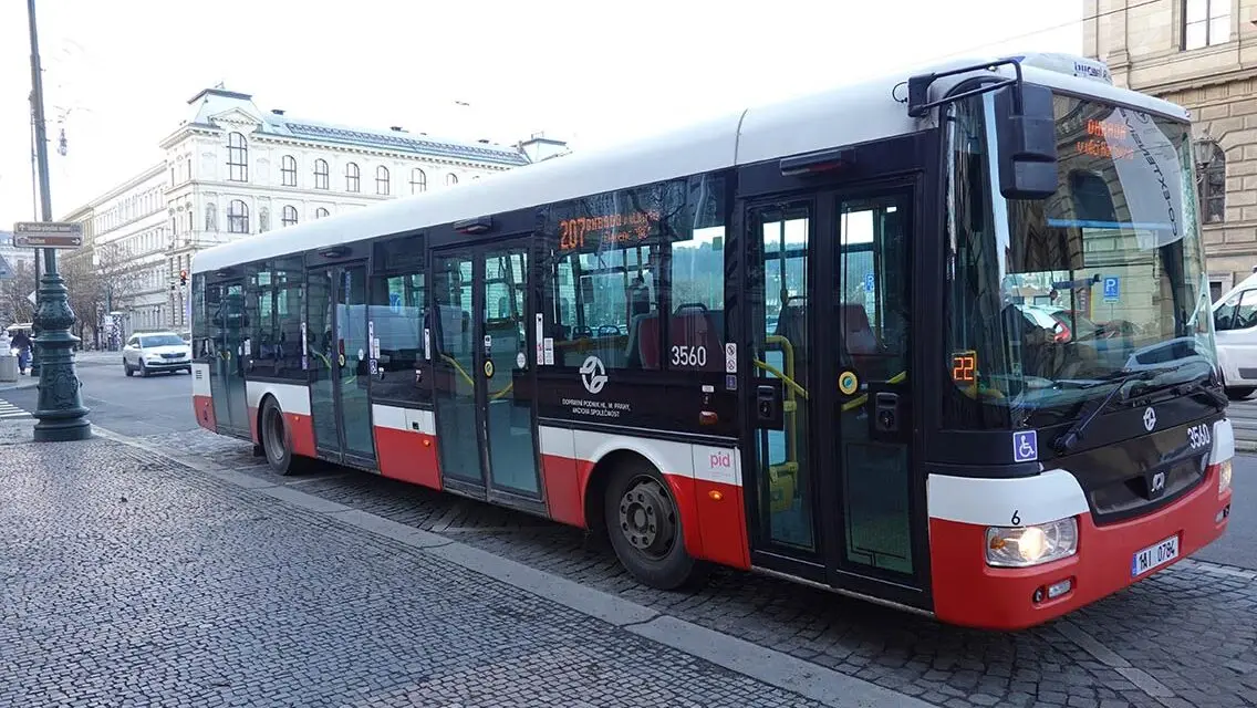 Autobuses de Praga