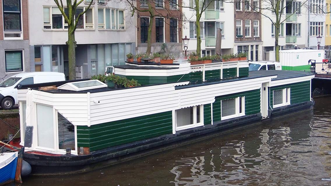 Casas flotantes de Ámsterdam, super curiosas