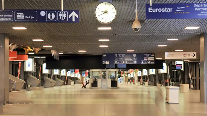 Gare du Midi, si vas a visitar otras ciudades