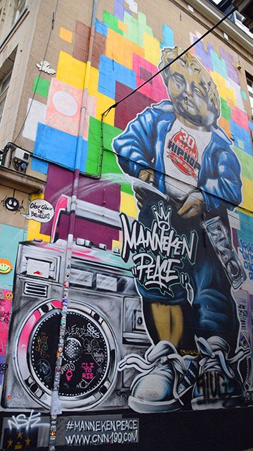 un plan que ver en Bruselas es su streetArt