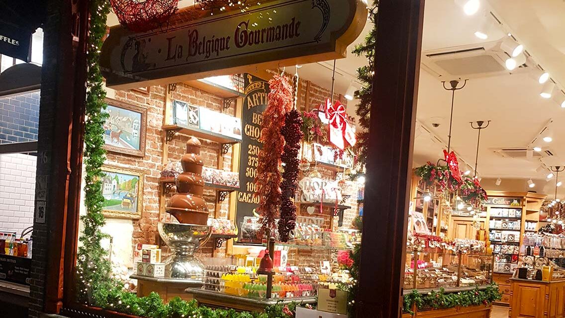 Prueba el chocolate delicioso