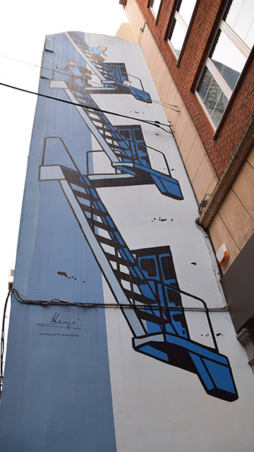 un plan que ver en Bruselas es su streetArt