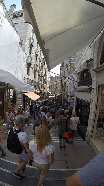 Caminando por las calles de Venecia