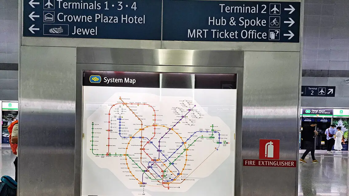 Mapa de las terminales