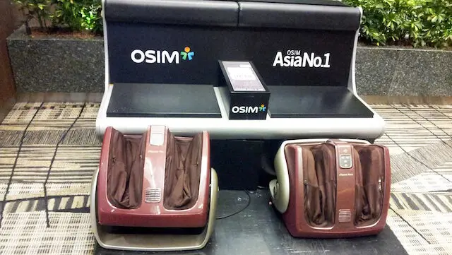 Masajes gratis por todo el aeropuerto