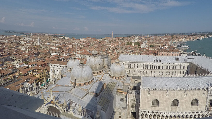 Vistas a Venecia desde la Torre Campanile