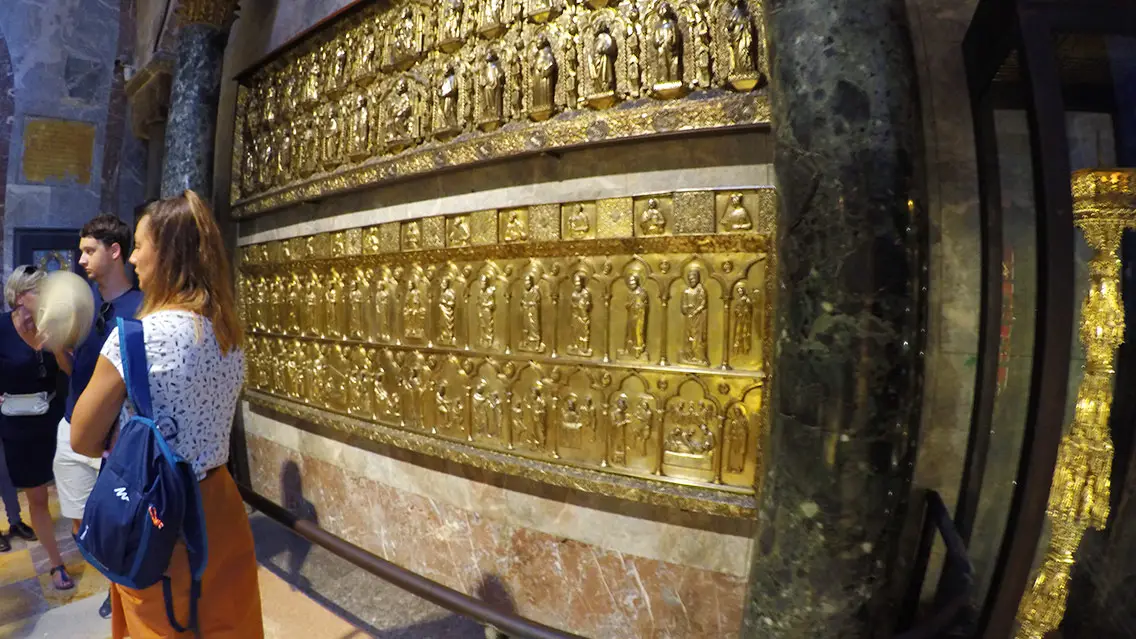 Interior basílica de San Marco venecia