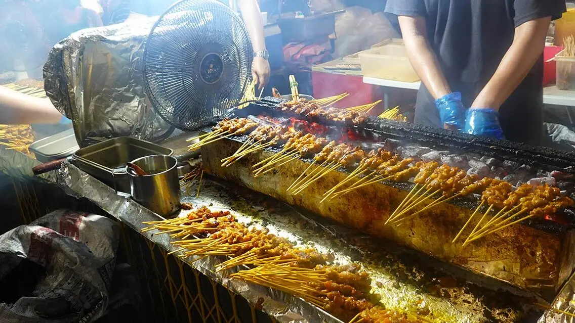 Lau Pa Sat, muy abundantes en Singapur