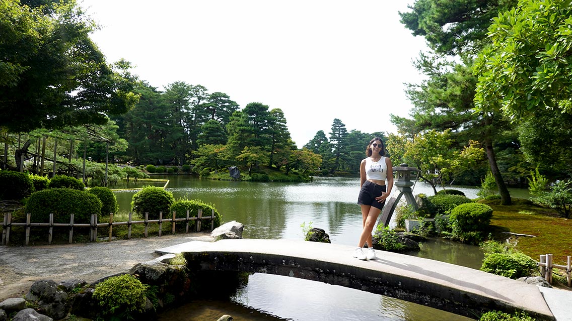 Jardín Kenrokuen, uno de los más bonitos de Japón