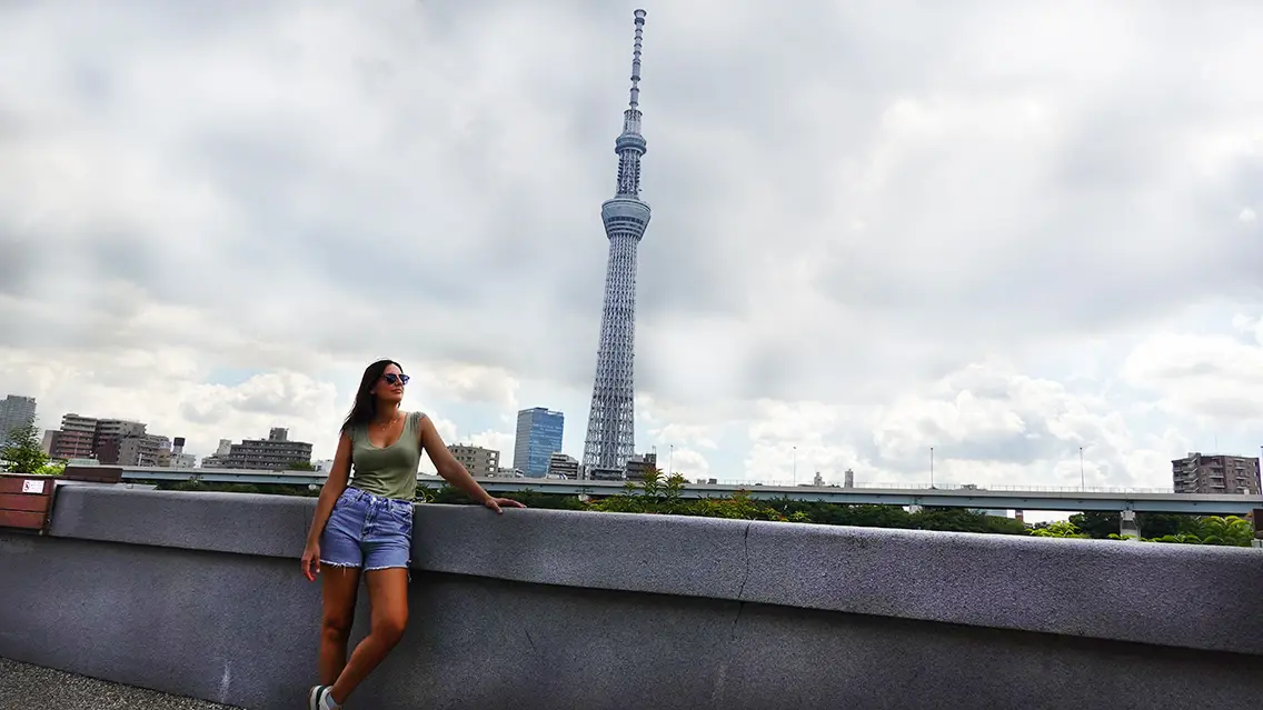 Vistas de la Skytree de Tokio