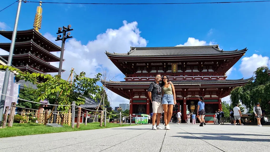 El templo Senso-ji es unos de los más importantes de Tokio